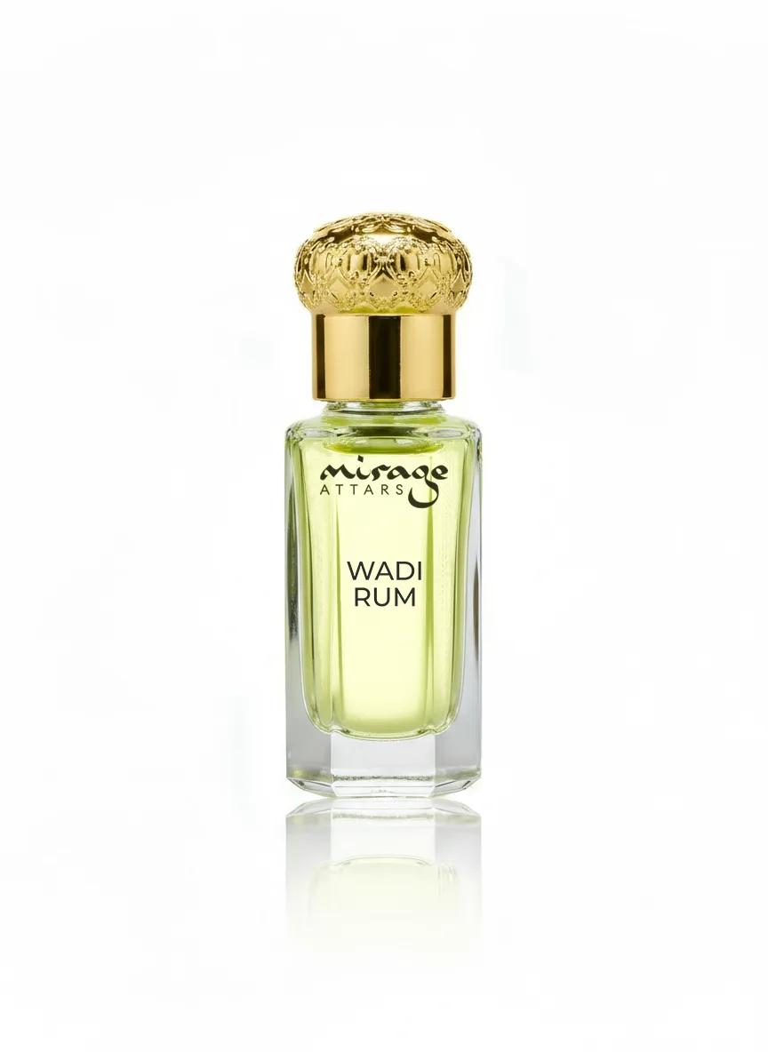 Wadi Rum — signature attar in a 6 ML bottle with saffron by Mirage Attars